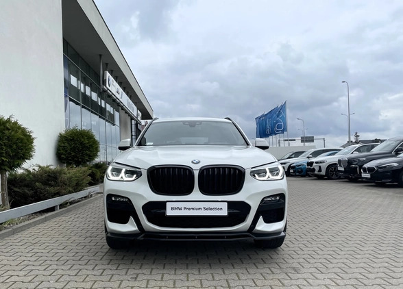 BMW X3 cena 189900 przebieg: 62760, rok produkcji 2020 z Białystok małe 56